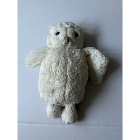 JELLYCAT WHITE OWL PLUSH STUFFED ANIMAL TOY - Picture 1 of 4